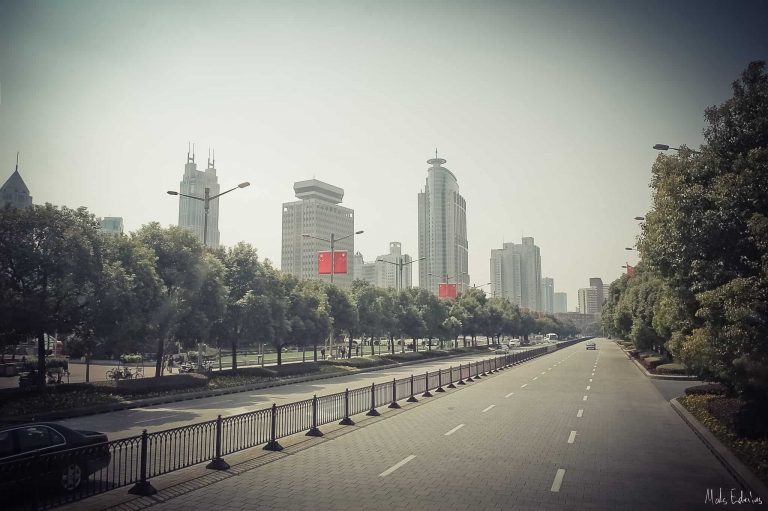 Roads in Shanghai